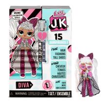 Boneca de moda L.O.L. Surprise! LOL Surprise JK Diva com 15 surpresas