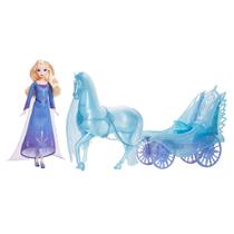 Boneca de moda Mattel Disney Frozen Elsa com Nokk & Carriage