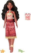 Boneca de moda Mattel Disney Moana 2 Swimming Tautai com Acc
