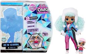 Boneca de Moda O.M.G. Winter Chill ICY Gurl & Brrr B.B. com 25 Surpresas (570240) - L.O.L. Surprise!