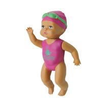 Boneca De Natação Mini De 6 Polegadas Brinquedo De Banho Para Crianças Brinquedo De Banheira