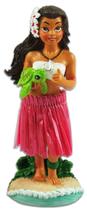 Boneca de painel em miniatura KC Hawaii Napua Honu Hula Girl