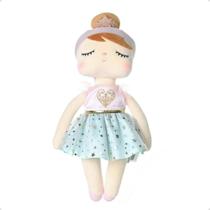 Boneca De Pano Angela Iris 33 Cm - Metoo Boneca De Pano Angela Iris 33 Cm - Metoo