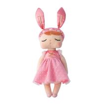 Boneca de Pano Angela Metoo 33 cm Brinquedo Crianças Bebê