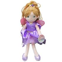 Boneca de Pano Fadinha 38cm - Roxo - Toyng Boneca de Pano Fadinha 38cm - Roxo - Toyng