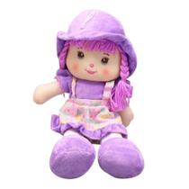 Boneca de Pano Florzinha 35cm - 7908650708846 Boneca de Pano Florzinha 35cm - 7908650708846