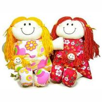Boneca de Pano - Mamãe - Multicolorida - 100% Artesanal Boneca de Pano - Mamãe - Multicolorida - 100% Artesanal