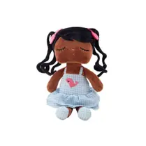 Boneca de Pano Mini Angela Metoo Pelúcia 25cm Bup Baby Bebe