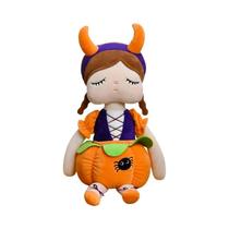 Boneca de Pelúcia Angela Bruxa 30cm - Decoração de Halloween para Crianças