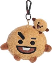 Boneca de pelúcia Aurora Lovable BT21 SHOOKY Clip-On de 10 cm