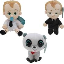 Boneca de pelúcia Babys Boss Cartoon 20 cm, 3 unidades Boneca de pelúcia Babys Boss Cartoon 20 cm, 3 unidades
