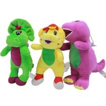 Boneca de pelúcia Barneyss Bennys friends Small Dinossauro 17 cm