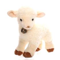 Boneca de pelúcia Bell Sheep Anime de 24 cm com enchimento de seda Boneca de pelúcia Bell Sheep Anime de 24 cm com enchimento de seda