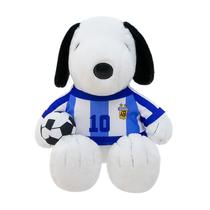 Boneca de pelúcia Blue Snoopy, boneco de pelúcia macio de desenho animado de 35 cm