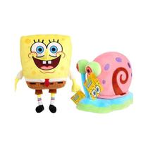 Boneca de Pelúcia Bob Esponja e Patrick - 22 a 40cm - Macia e Kawaii