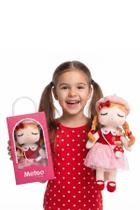 Boneca de Pelúcia Boneca Metoo 20cm Brinquedo Menina Decoração