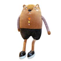 Boneca de pelúcia Brown Bear 24 cm para presente infantil Boneca de pelúcia Brown Bear 24 cm para presente infantil