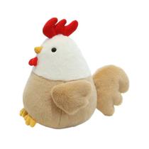 Boneca de pelúcia Cartoon Brown Rooster 22 cm Soft Stuffed Chi Boneca de pelúcia Cartoon Brown Rooster 22 cm Soft Stuffed Chi