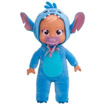 Boneca de pelúcia Cry Babies Disney Tiny Cuddles com chupeta