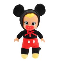 Boneca de pelúcia Cry Babies Disney Tiny Cuddles Mickey 9" Boneca de pelúcia Cry Babies Disney Tiny Cuddles Mickey 9"