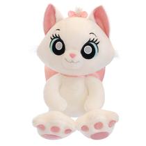Boneca de pelúcia Cute Marie Cat Pink Soft 35 cm para crianças