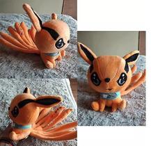 Boneca de pelúcia Cute Uzu Shippuden Fox Demon 25 cm Anime Boneca de pelúcia Cute Uzu Shippuden Fox Demon 25 cm Anime