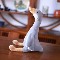 Boneca de pelúcia de pelúcia, ganso, pescoço longo, 40 cm para crianças e adultos
