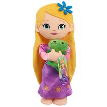 Boneca de pelúcia Disney Princess Lil' Friends Rapunzel 35 cm com acessórios