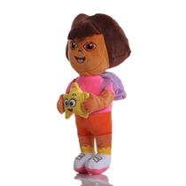 Boneca de pelúcia Dora the Explorer, botas marrons de 30 cm para crianças