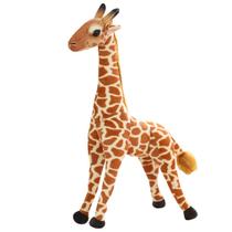 Boneca de pelúcia emulada girafa de 30 cm em algodão e pelúcia Boneca de pelúcia emulada girafa de 30 cm em algodão e pelúcia