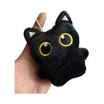 Boneca de Pelúcia Gato Preto - 10cm - Almofada Fofa para Crianças Boneca de Pelúcia Gato Preto - 10cm - Almofada Fofa para Crianças
