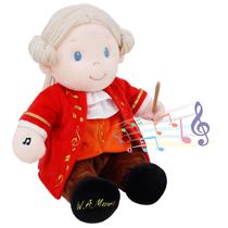 Boneca de pelúcia June Garden Soothing Music Sweet Dolly Mozart