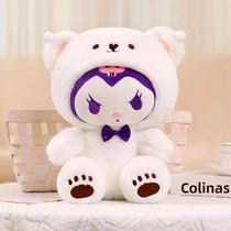 Boneca De Pelúcia Kawaii Sanrio Kuromi Cinnamoroll Hello Kitty My Melody Com Fantasia De Cross Boneca De Pelúcia Kawaii Sanrio Kuromi Cinnamoroll Hello Kitty My Melody Com Fantasia De Cross