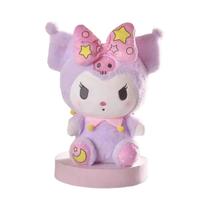 Boneca de Pelúcia Kuromi Kawaii 25cm - Sanrio - Macia e Ideal para Presente