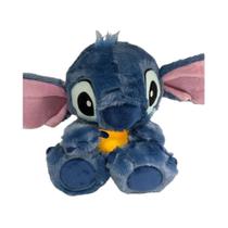 Boneca De Pelúcia Lilo & Stitch Rosa Kawaii Brinquedo Infantil Anime Música Luz Auxiliar De Sono