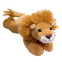 Boneca de pelúcia Lying Lion, 22 cm, bicho da selva de pelúcia macio Boneca de pelúcia Lying Lion, 22 cm, bicho da selva de pelúcia macio