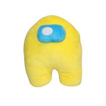 Boneca de pelúcia macia Among Us (Yellow-Stand) de 20 cm para criança