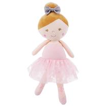 Boneca de pelúcia macia June Garden My First Ballerina Ruby 16"
