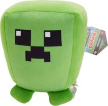 Boneca de pelúcia Mattel Minecraft Cutopia Creeper 25cm