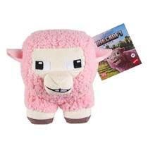 Boneca de pelúcia Mattel Minecraft Pink Sheep, filme inspirado em 20 cm