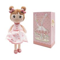 Boneca de pelúcia Maxshop Baby Girl 17" supermacia com caixa de presente