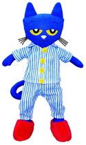 Boneca de pelúcia MerryMakers Pete the Cat Bedtime Blues 37 cm