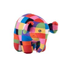 Boneca de pelúcia Patchwork Elephant 30cm - Desenho animado colorido Boneca de pelúcia Patchwork Elephant 30cm - Desenho animado colorido