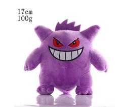 Boneca de pelúcia Pokemoned Gengar, brinquedo de pelúcia de 17 cm para crianças