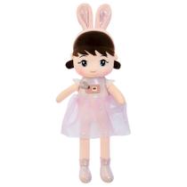 Boneca de pelúcia Princesa em vestido Cartoon Girl 45 cm