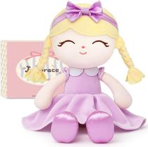 Boneca de pelúcia Princesa Roxa Baby Doll Jumbrace 40 cm