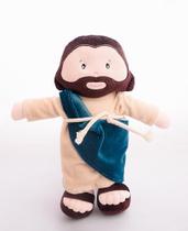 Boneca De Pelucia Religiosos Jesus 32Cm