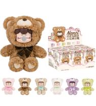 Boneca de pelúcia ROBOTIME Nanci Blind Box Figure Chocolate Bear Boneca de pelúcia ROBOTIME Nanci Blind Box Figure Chocolate Bear