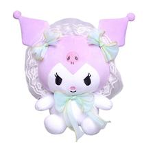 Boneca de pelúcia Sanrio Sakura Pink Kuromi My Melody Cinnamoroll Boneca de pelúcia Sanrio Sakura Pink Kuromi My Melody Cinnamoroll