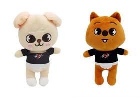 Boneca de pelúcia Stray Kid Puppym + Quokka 21cm para crianças Boneca de pelúcia Stray Kid Puppym + Quokka 21cm para crianças